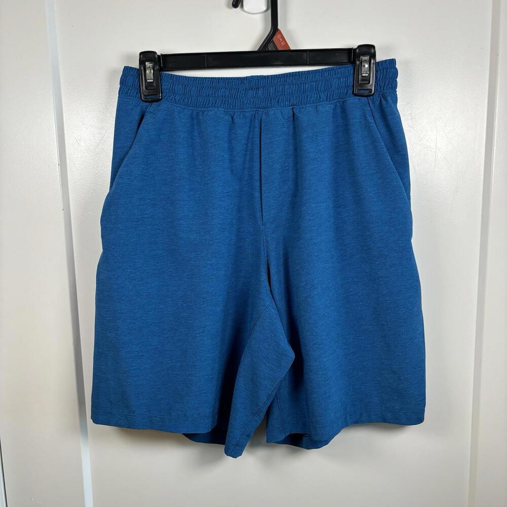 Lululemon Mens Blue Pace Breaker Linerless 9" Athletic Shorts Size M Gym Running